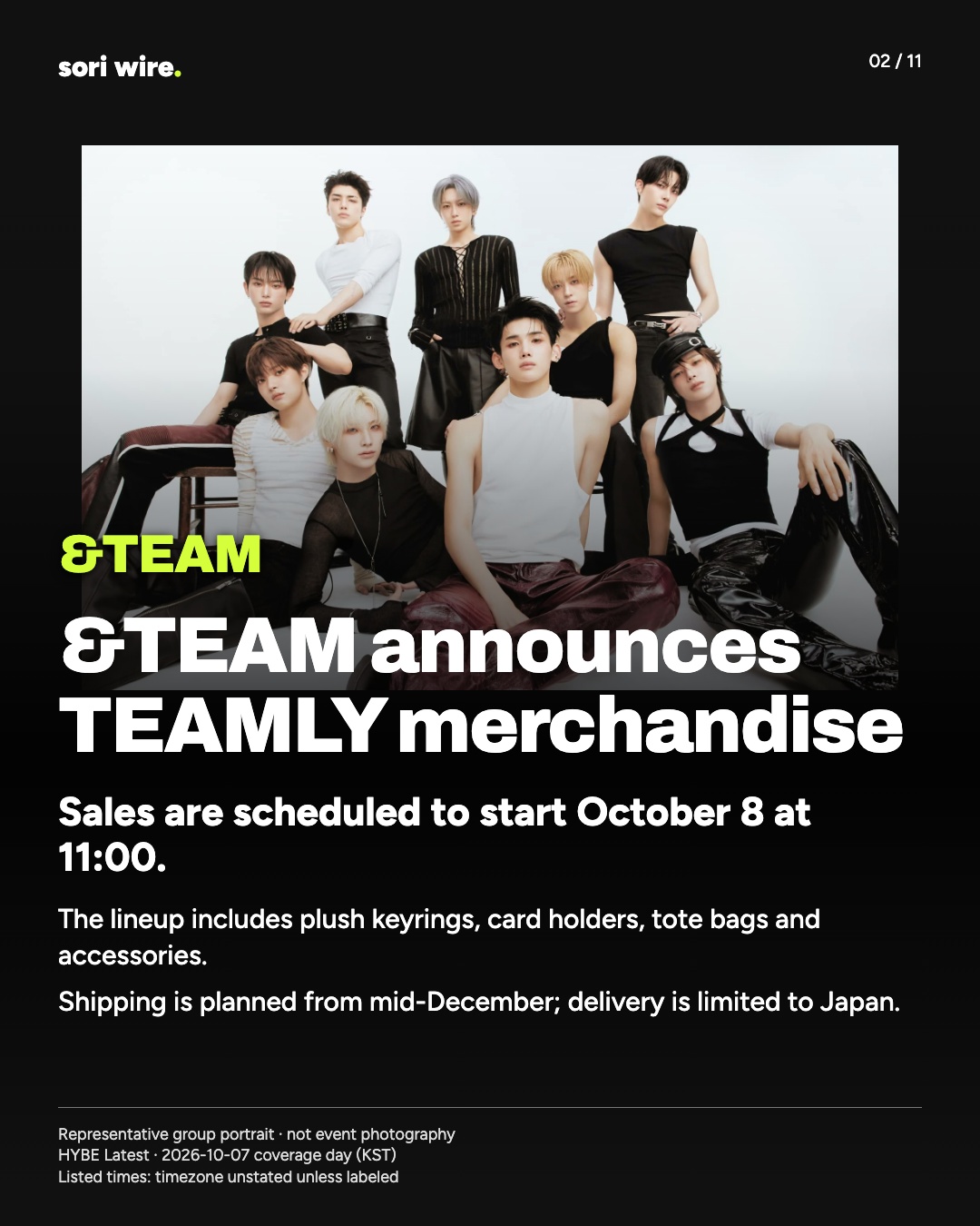 &TEAM announces TEAMLY merchandise
