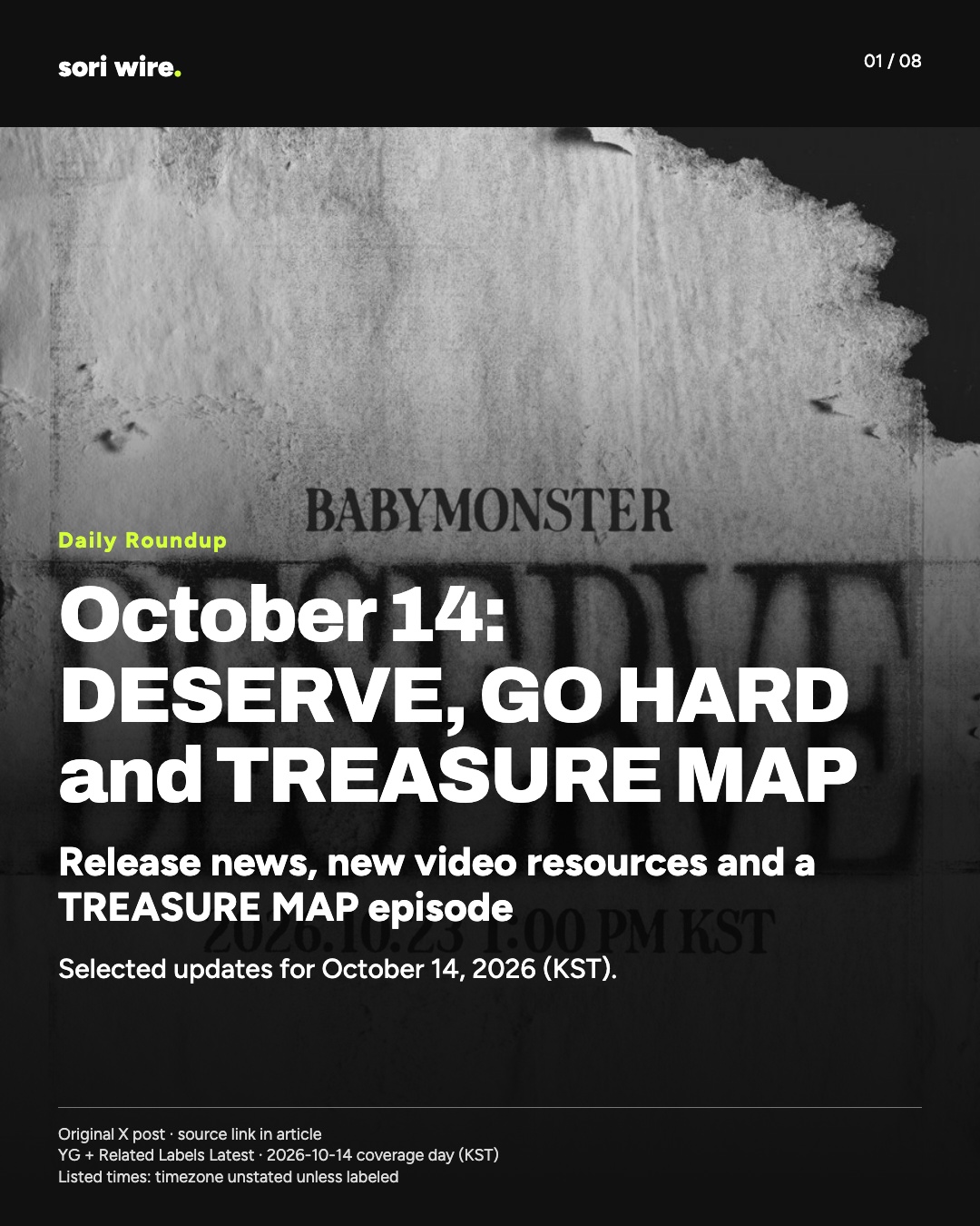 YG + Related Labels Latest — October 14, 2026