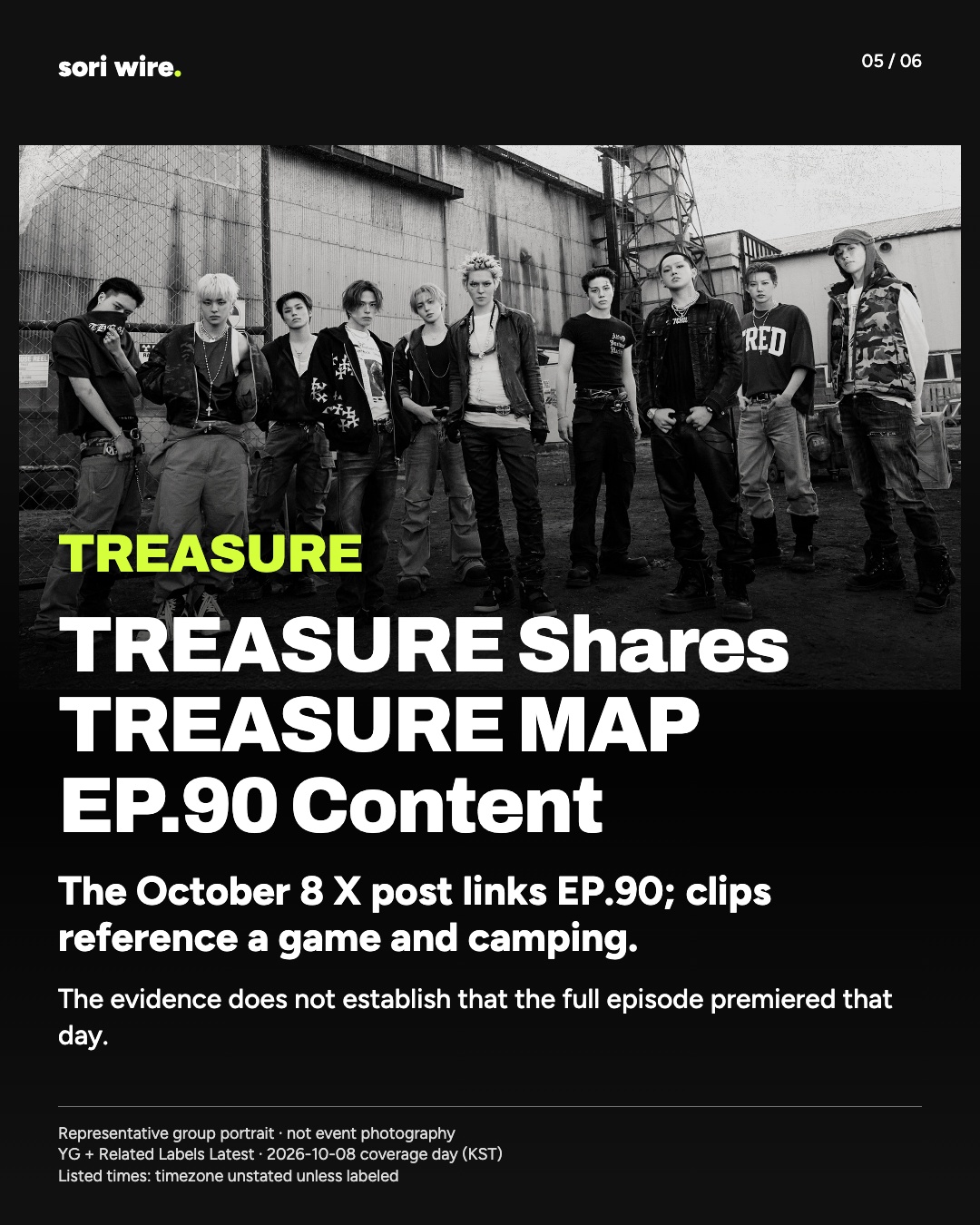 TREASURE Shares TREASURE MAP EP.90 Content