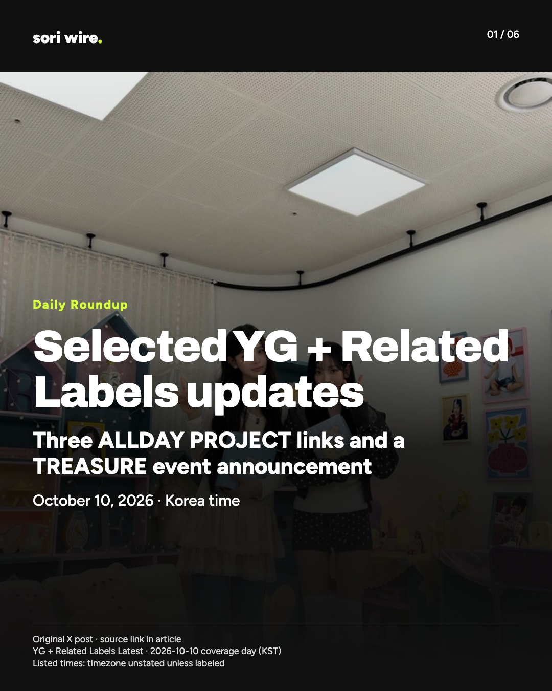 Selected YG + Related Labels updates