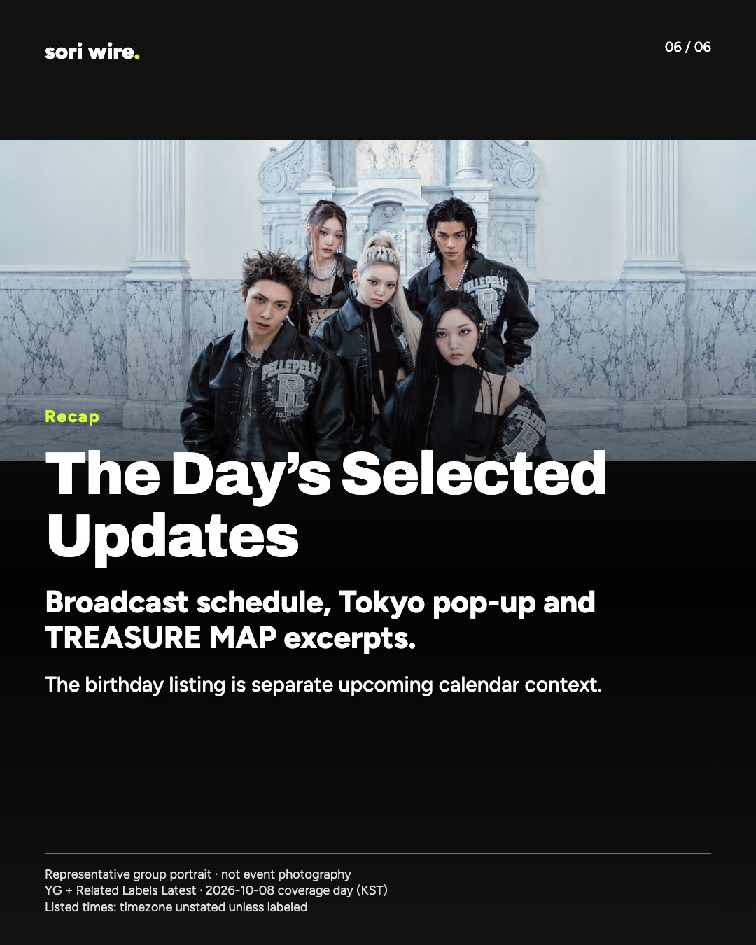 The Day’s Selected Updates