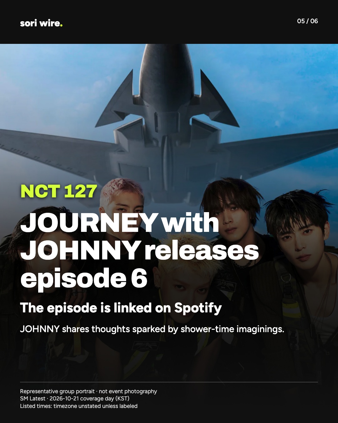 JOURNEY with JOHNNY releases episode 6 — The episode is linked on Spotify