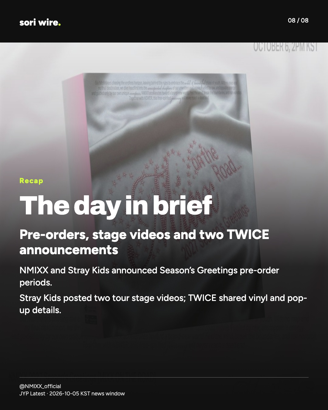 The day in brief