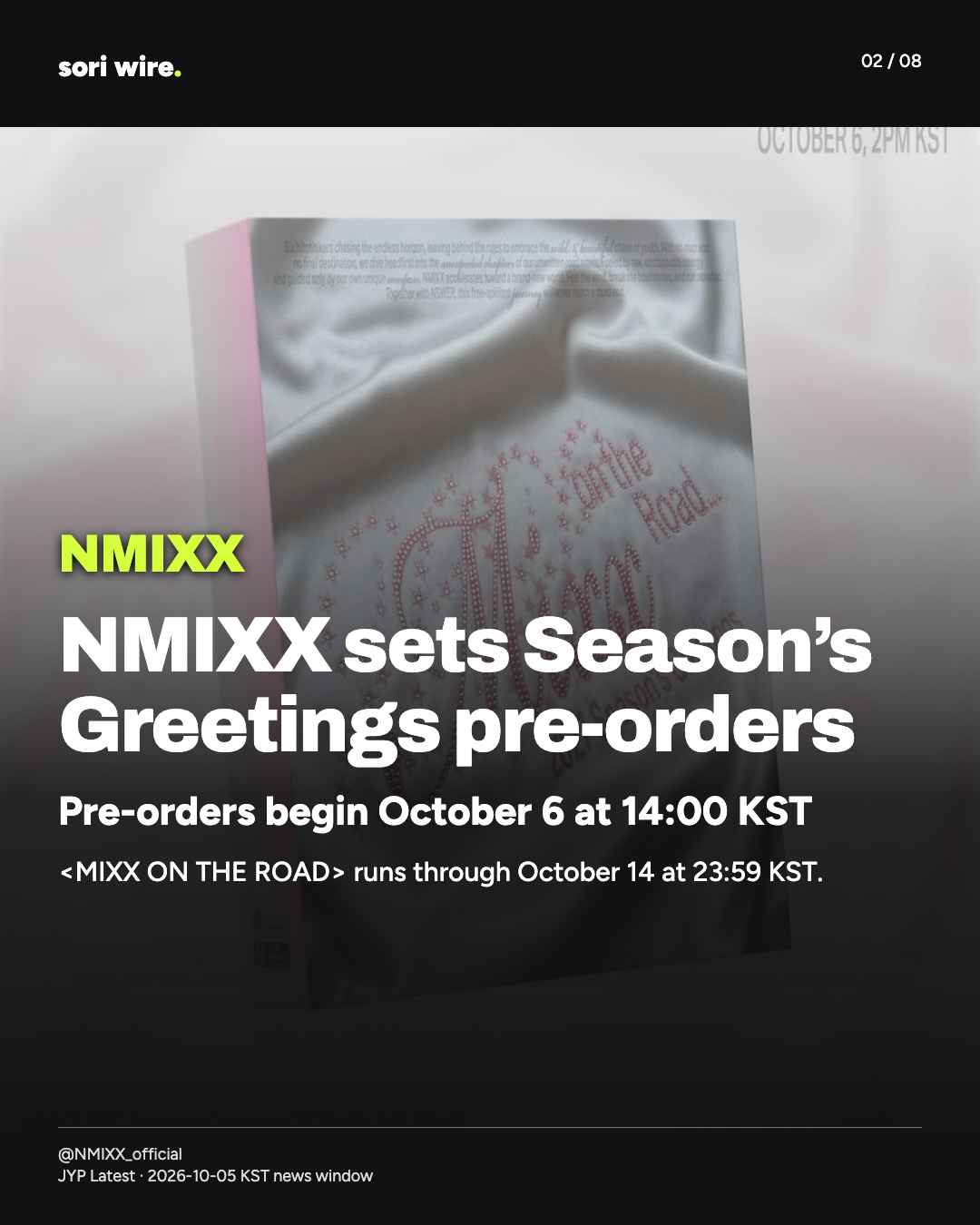 NMIXX sets Season’s Greetings pre-orders
