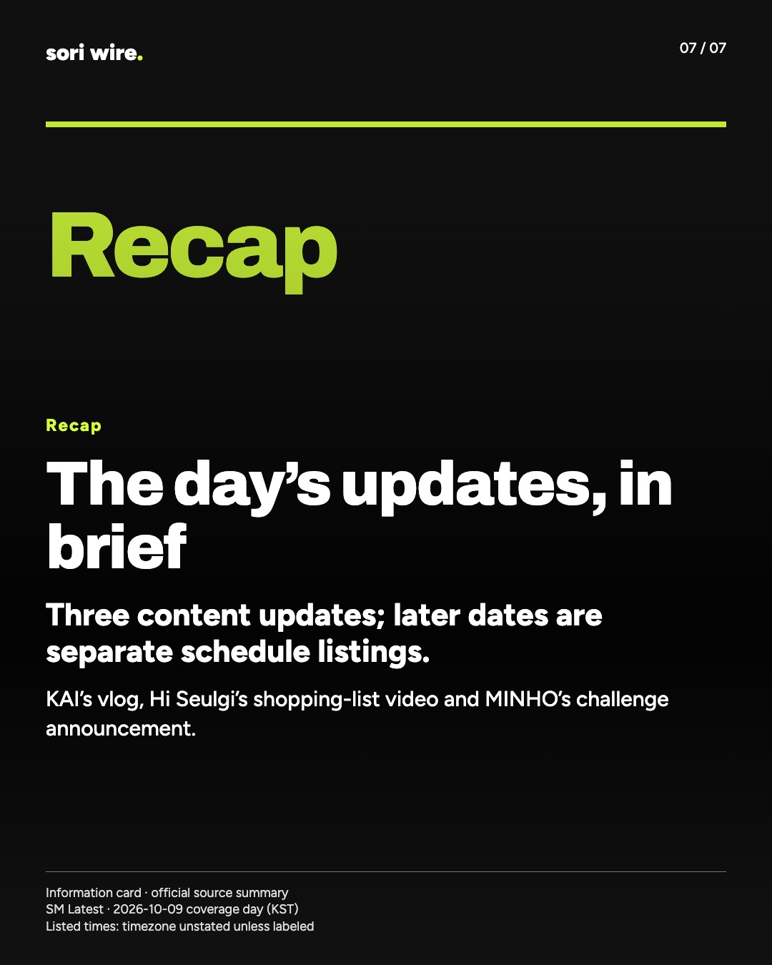 The day’s updates, in brief