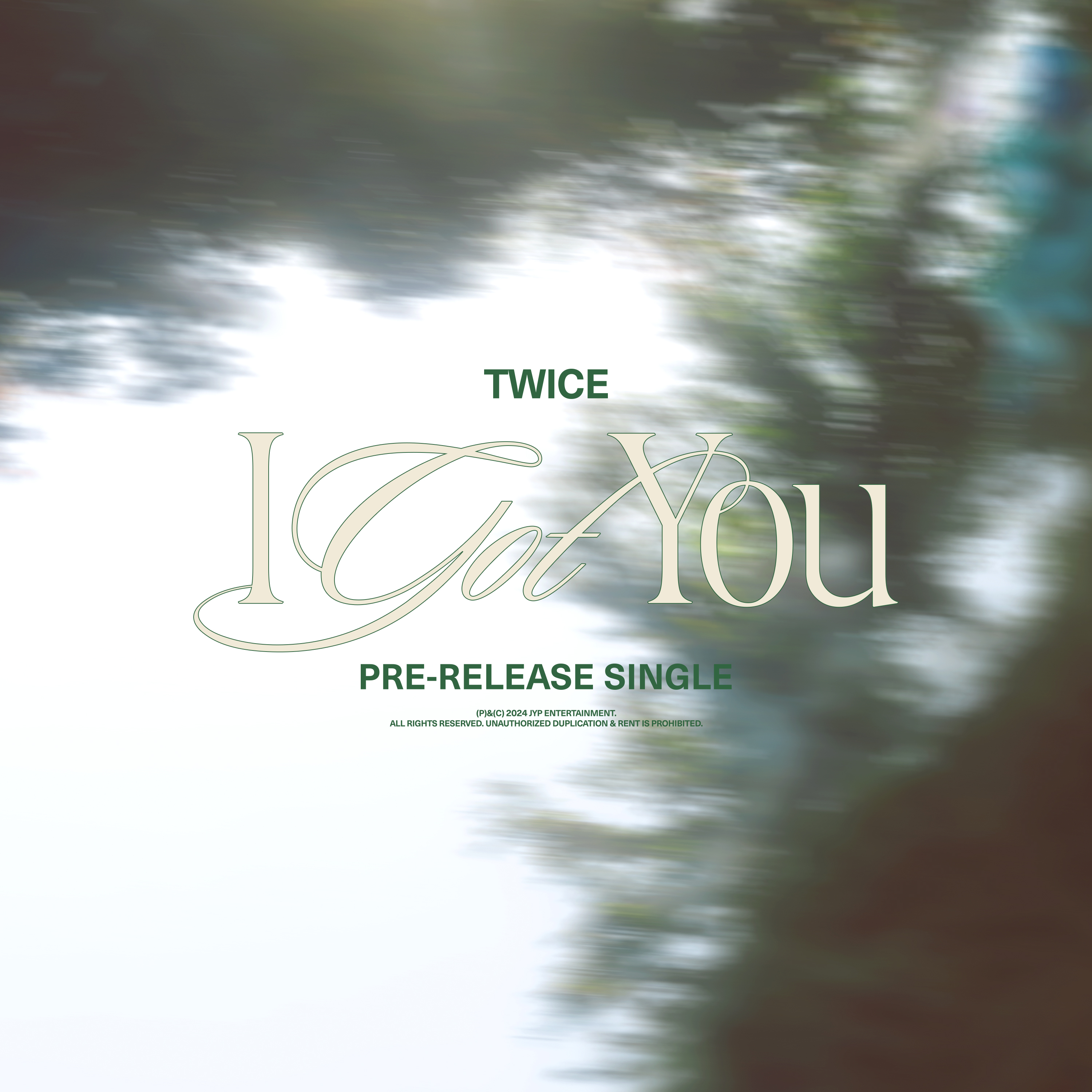 Official 2024 I GOT YOU single artwork, used as a historical release illustration, not a current event photo