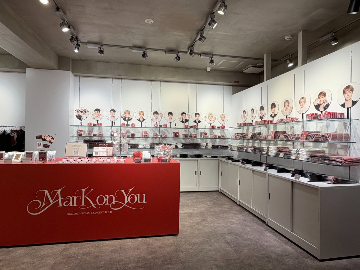 Four photos from &TEAM’s official pop-up opening post.