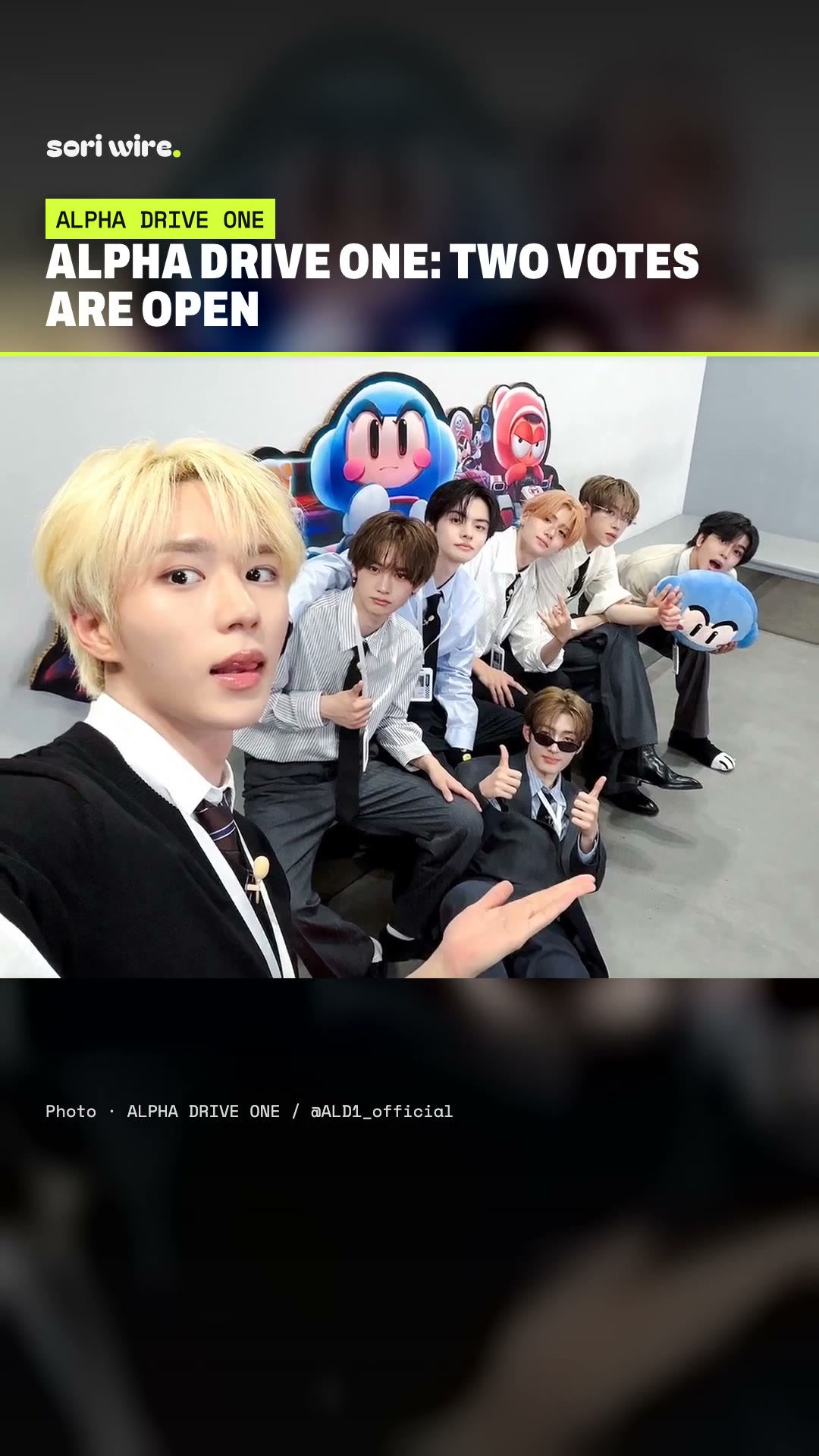 Sori Wire — ALPHA DRIVE ONE: MAMA vote to Oct 22 + KCONERS' CHOICE to Nov 8
